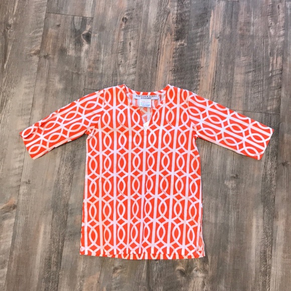 Gretchen Scott Kids Orange Tunic - Picture 1 of 1